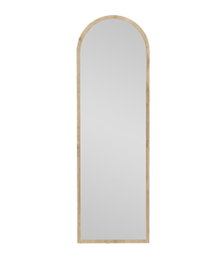 Hanah Home Espejo flotal-e Natural 160x50 cm MDF Ecológico